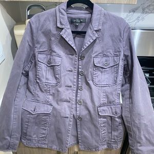 Rag & Bone Dark Gray Moto Jacket